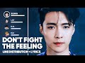 EXO Don T Fight The Feeling Line Distribution Lyrics Color Coded PATREON REQUESTED