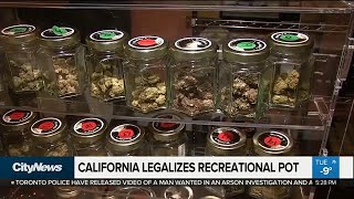 Business Report: California legalizes recreational pot