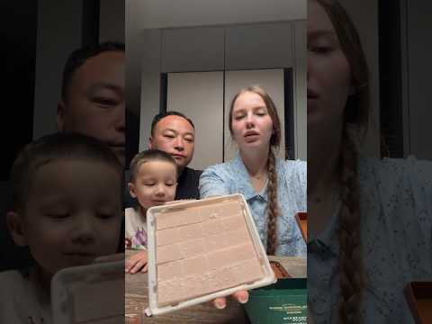 Trying live chocolate #katyakorea #food #southkorea #review