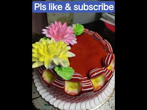 2kg strowbarry cake#cake