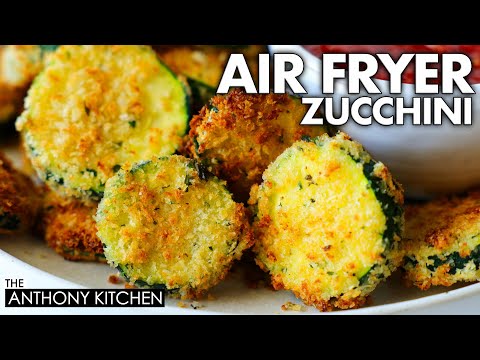 The CRISPIEST Air Fryer Zucchini EVER!