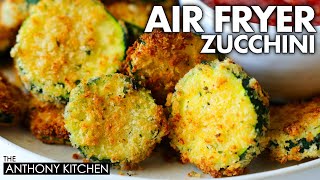 The CRISPIEST Air Fryer Zucchini EVER!