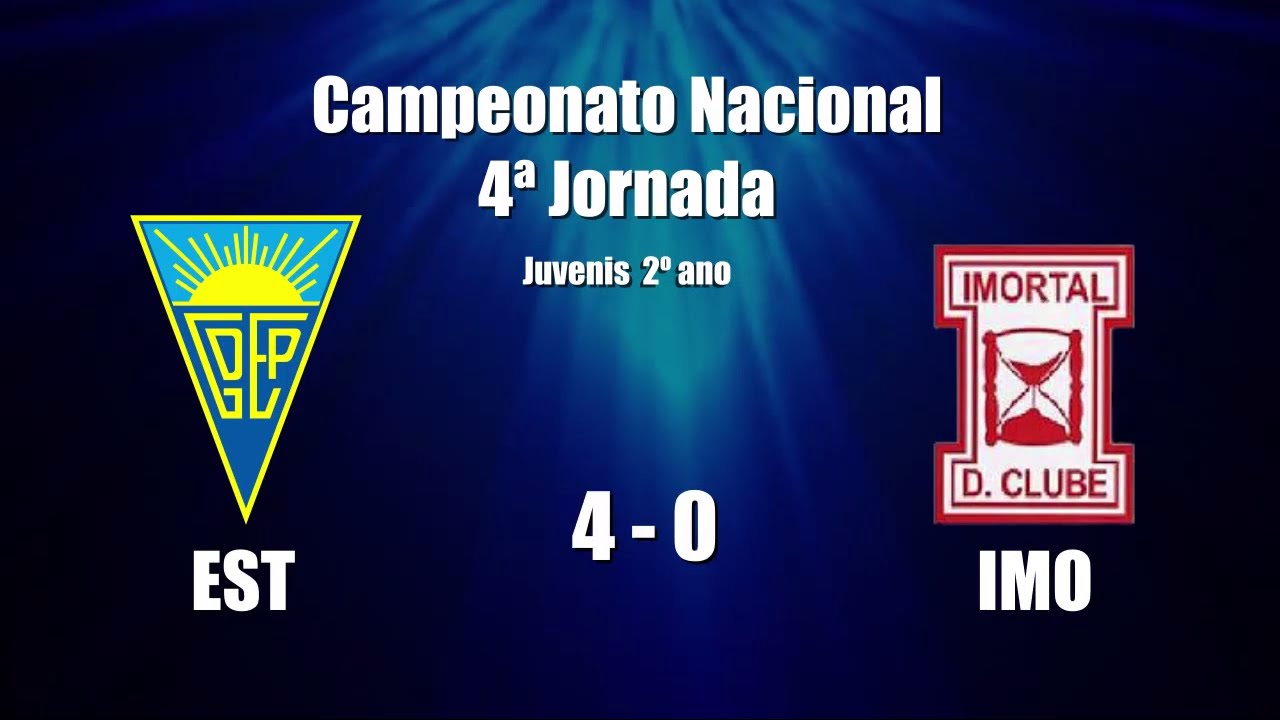 Juvenis 2º ano - Estoril Praia 4 vs 0 Imortal