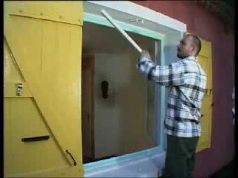 comment poser fenetre pvc