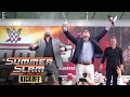 Michael Cole Tries And Fails To Do Triple H S Water Spit SummerSlam Kickoff August 2 2024