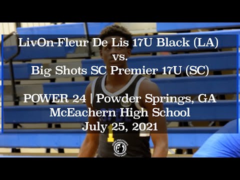 LivOn-Fleur De Lis 17U Black vs. Big Shots SC Premier - Bryce Weinmunson, Corey Chest lead the way!