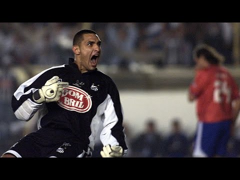 Santos 2 (3) x (1) 2 Nacional - 07/05/2003 - Copa Libertadores - JOGO COMPLETO