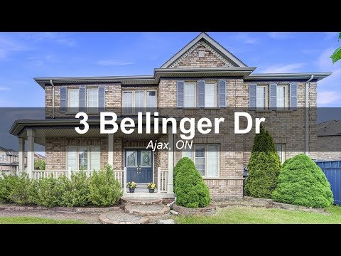3 Bellinger Dr, Ajax, ON