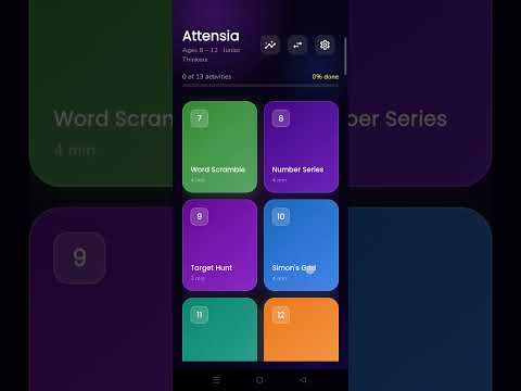 Attensia: Brain Training Games video thumbnail
