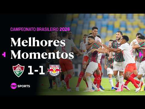 TEVE DE TUDO! CONFUSÃO GENERALIZADA, 3 EXPULSÕES E GOL NO ÚLTIMO MINUTO | FLUMINENSE 1X1 BRAGANTINO