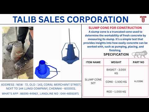 Slump Test Apparatus