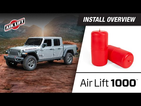 Air Lift Install: 2020 Jeep Gladiator - Air Lift 1000