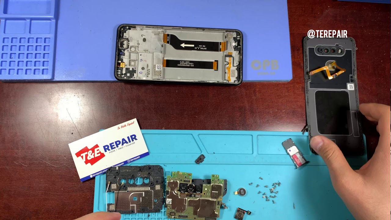How to replace a screen for LG k51 cracked screen broken k51