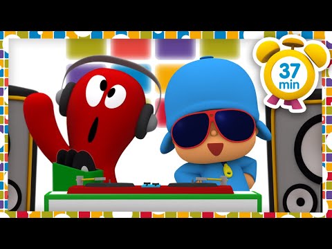 🎶🕺🏻CANCIONES INFANTILES de POCOYÓ 🎶🕺🏻 - Pocoyó Disco [ 37 minutos ] | Caricaturas y dibujos animados