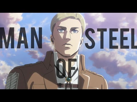 Hans Zimmer-Man of Steel/Arcade edit Erwin Smith anime(Attack on Titans 2013)