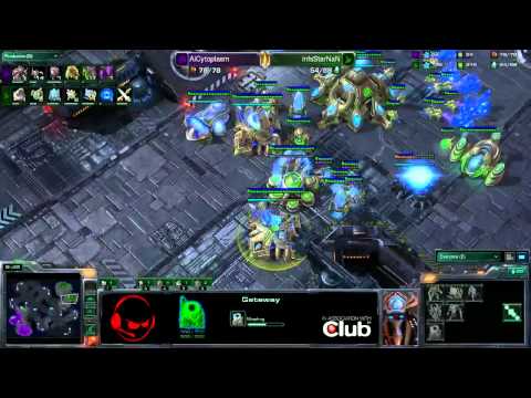 Club3D Showmatch - Team Infused v Alien Invasion- Game 5 - Starnan (p) v Cytoplasm (z)