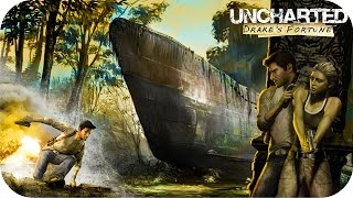 Uncharted: Drake's Fortune PC Gameplay 60FPS [PS Now on PC]