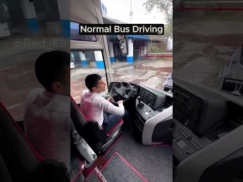 Normal bus driver  VS Indian bus driver  #fypシ゚ #fypシ゚ #memes #automobile #funny#bus#like#rashdrive