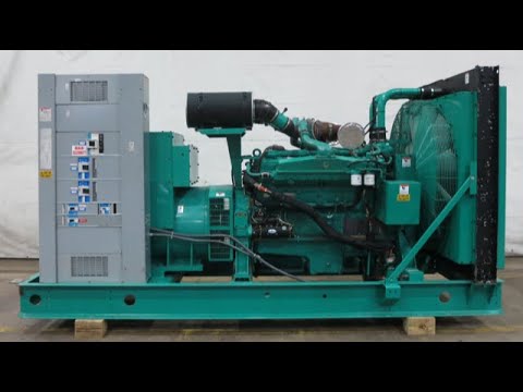 Cummins DFGB 600 kW diesel generator set, VTA28-G5 engine 390 Hrs, Yr 1998 - CSDG # 2867