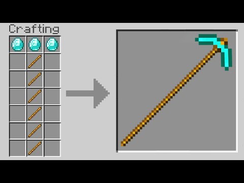 Minecraft, But With Custom Pickaxes...