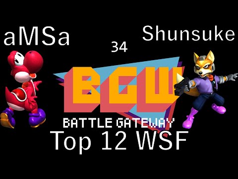 aMSa vs Shunsuke - Top 12 WSF - BGW 34