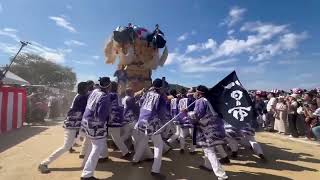 八日市太鼓台　土居秋祭り2024