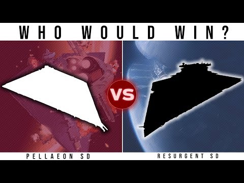 Pellaeon Star Destroyer vs Resurgent Battlecruiser | Star Wars: Starship Versus