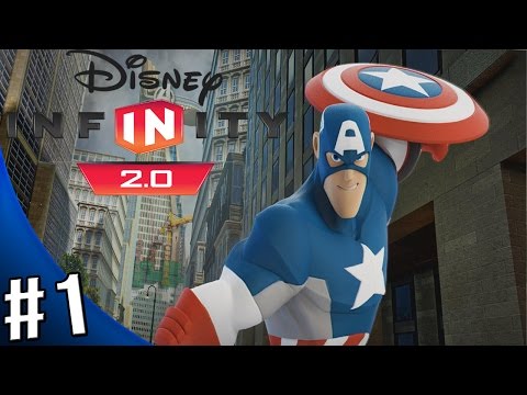 Disney Infinity 2.0 Marvel Super Heroes - The Avengers Playset - Walkthrough Part 1 - IRON MAN!