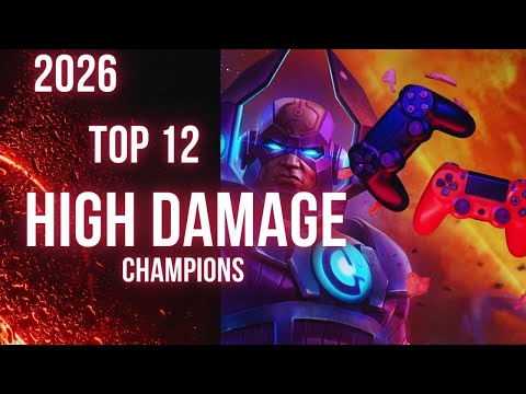 MCOC Top 12 High Damage Champions | Marvel Contest of Champions | January 2026