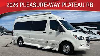 A preview image of the linked video showcasing 2026 Pleasure-way Plateau RB