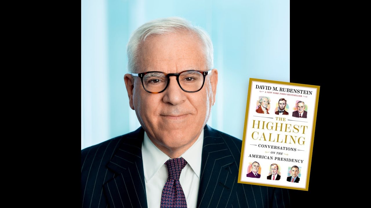 BOOK BREAKS: David  M. Rubenstein on 