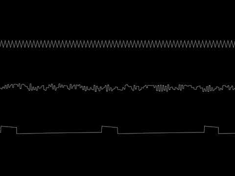 Rob Hubbard  - "Crazy Comets" (C64) oscilloscope view (Full Soundtrack, 60fps HD)