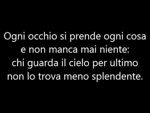 Bungaro & Fiorella Mannoia - Il Cielo è di Tutti - Testo / Lyrics