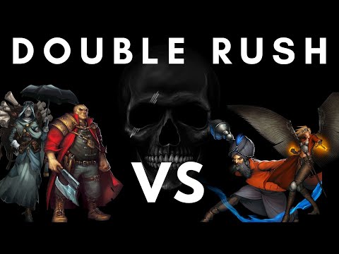 Jedza with Dashel vs Kearis with Sandeep in a malifaux double rush narreativ battle report