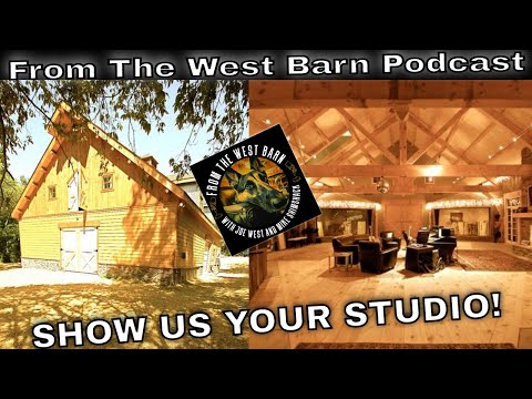 “Show Us Your Studio” - Recording Studio In Huge Barn!! Recording Studio Tour!