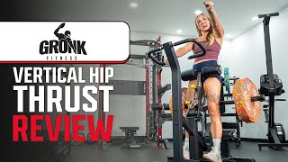 Gronk Fitness Vertical Hip Thrust Machine: Space-Saving, Glute-Building!
