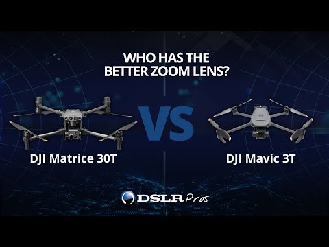 Who Has the Better Zoom Lens? DJI Matrice 30T vs DJI Mavic 3T - DSLRPros Versus