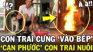 Trổ tài làm BẾP TRƯỞNG, con trai cưng suýt NƯỚNG CHÍN con trai nuôi - Làm cả nhà tá hỏa | Pin News