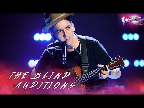 Blind Audition: AP D'Antonio sings Mr Tambourine Man | The Voice Australia 2018