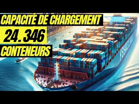 Les 5 plus grands porte-conteneurs du monde