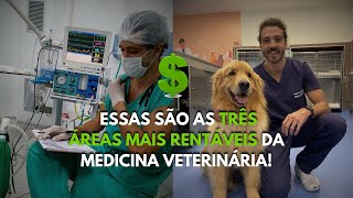 Top 3 áreas mais RENTÁVEIS da Medicina Veterinária! A primeira vai surpreender muita gente…