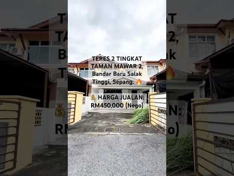 2 Storey Terrace House, Taman Mawar Bandar Baru Salak Tinggi, Sepang. video