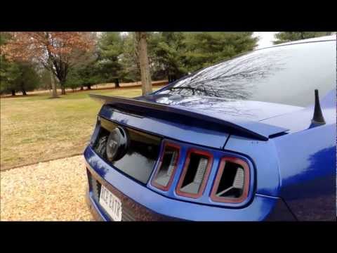 2013 Ford Mustang GT 3dCarbon 3d500 GT500 Style Spoiler Review | Performance Fanatic