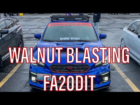 Fa20DIT 2019 WRX Walnut Blasting