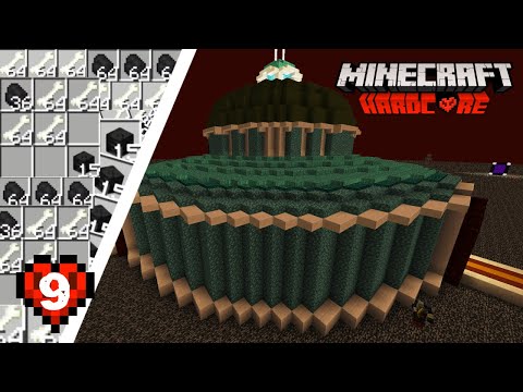 DaddyFrog -  I Made The Best Nether Hub In Minecraft Hardcore |  Episode 9