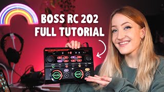 Video thumbnail for BOSS RC 202 LOOP STATION live looping tutorial | demo review setup 2023 by MVNDAMUSIC