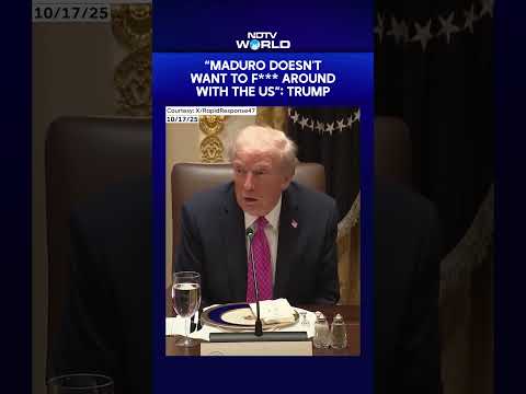 US Attacks Venezuela | Old Video Of Trump Viral As US Strikes Venezuela: Maduro Doesn't Want To...