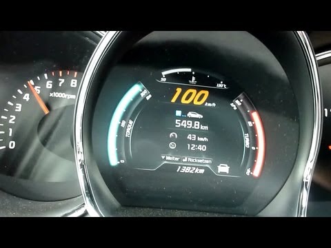2013 Kia Pro Ceed GT 1.6 T-GDI (204hp) 0-100 km/h