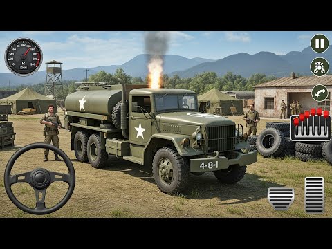 US Army Cargo  Simulator 3D - Vehicle Driving Mountain - 3D Android GamePlay Ep6