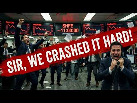 ALERT: Silver & Gold Crash! Bankers Evil Plan to Destroy All! LIVE! 🚨🪙